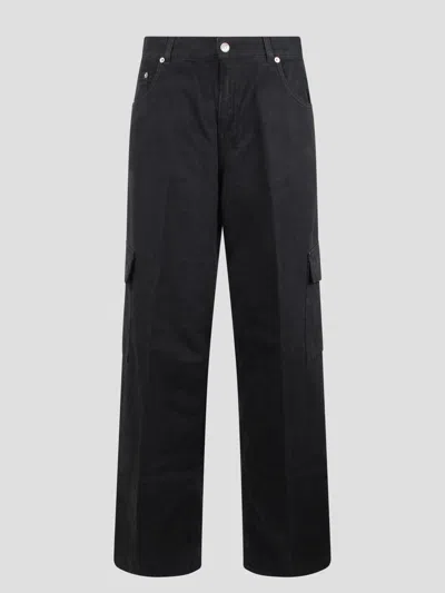 Haikure Bethany Cargo Twill Jeans In Black