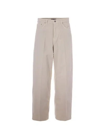 Haikure Bethany Corduroy Jeans In Neutral