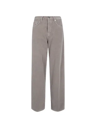 Haikure Bethany Corduroy Trousers In Yellow