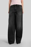 Haikure Bethany Earl Jeans In Black Denim In Black