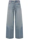 Haikure Blue Denim Bethany Wide Leg Jeans In Ionic Blue