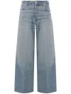 Haikure Blue Denim Bethany Wide Leg Jeans In Blue