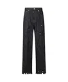 Haikure Bethany Bull Destroy Jeans Black In Black
