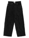 Haikure Bethany Bull Destroy Jeans Black In Black