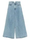 Haikure Big Bethany Niagara Wash Trousers In Blue