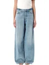 Haikure Bethany Wide Leg Jeans In Blue