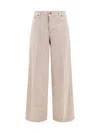 Haikure Bethany Wide-leg Jeans In Brown