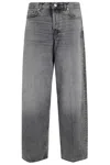 Haikure Grey Flanel Jeans Belt Loops In Gray