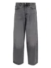 Haikure Grey Flanel Jeans Belt Loops In Gray