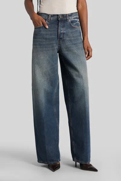 HAIKURE BETHANY JEANS IN BLUE DENIM