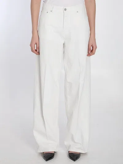 Haikure Korea Napoli Straight Leg In White