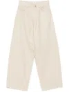 Haikure Trousers Light And Natural In Multi