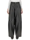 Haikure Bethany" Leather Pants In Black