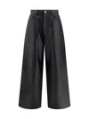 Haikure Bethany Leather Pants In Black