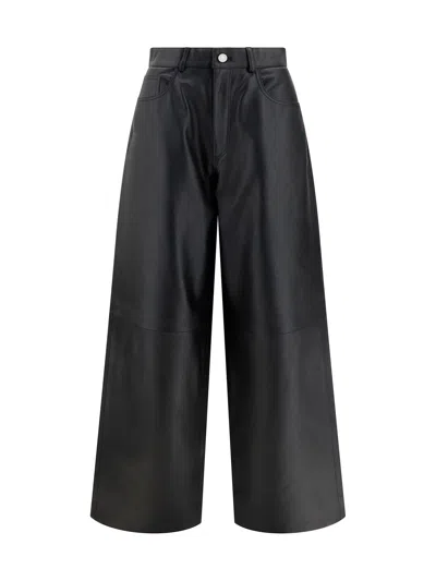 Haikure Bethany Leather Pants In Black