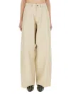 Haikure "bethany" Leather Pants In Neutrals