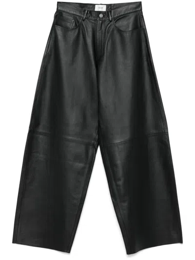 Haikure Bethany Leather Trousers In Black