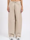 Haikure Ivory Wide Leg Trousers