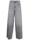 Haikure Bethany Long Wide Leg Jeans In Fog Grey