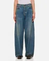 Haikure Bethany Oil Blue Denim Pants In Blue