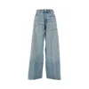 Haikure 'bethany' Oversized Jeans In Blue