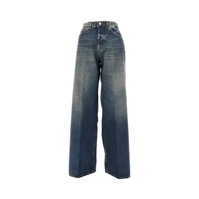 Haikure 'bethany' Oversized Jeans In Blue