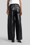 Haikure "bethany" Leather Pants In Black