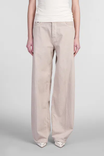 Haikure Bethany Pants In Brown Cotton