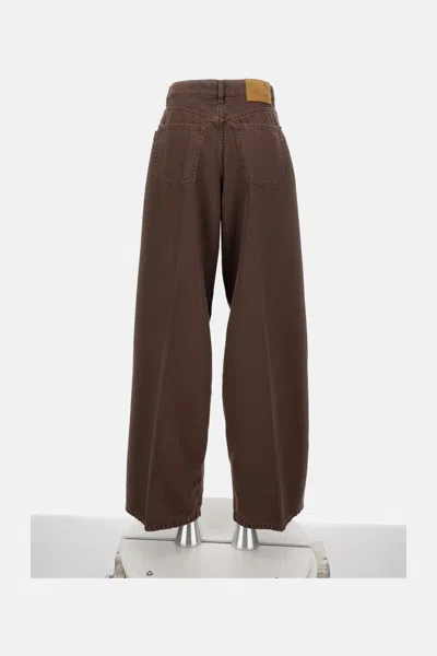 Haikure Bethany Soft Ecru Jeans In Brown