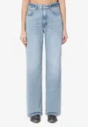 Haikure Bethany Straight-leg Jeans In Blue