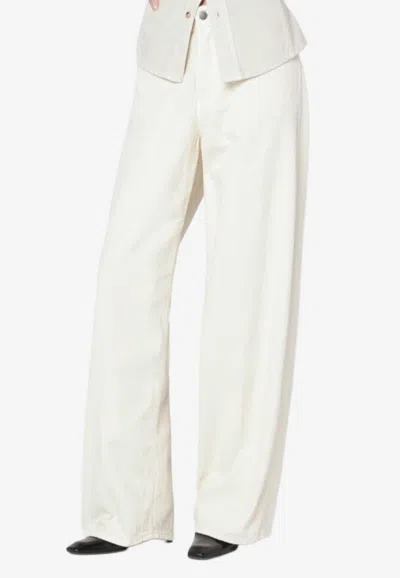 Haikure Bethany Straight-leg Jeans In Neutral