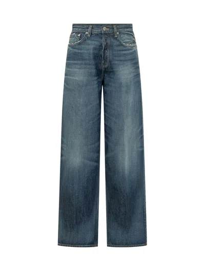 Haikure Bethany Straight-leg Jeans In Blue