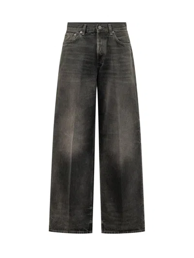 Haikure Bethany Straight-leg Vintage-style Jeans In Vintage Black