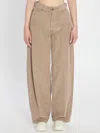 Haikure Womens Bethany Trousers In Brown
