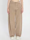 Haikure Womens Bethany Trousers In Brown