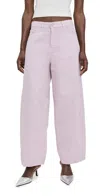 Haikure Bethany Twill 45 Jeans Lilac In Lilac