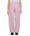 Haikure Purple Bethany Twill 45 Jeans In Pink