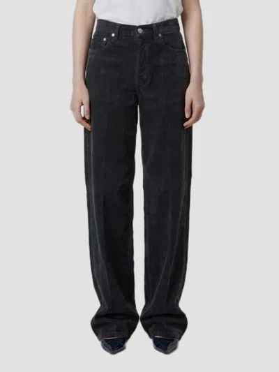 Haikure Bethany Velvet Pier Jeans In Black