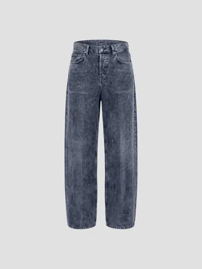 Haikure Bethany Velvet Pier Jeans In Grey