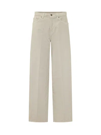Haikure Bethany Velvet Pier Jeans In Snow