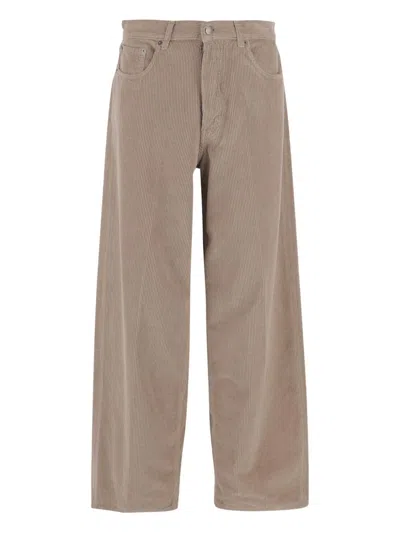Haikure Bethany Velvet Trousers In Gray