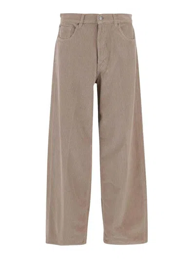 Haikure Bethany Velvet Trousers In Gray
