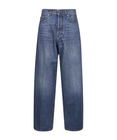 Haikure Bethany Wide-leg Denim Trousers In Blue