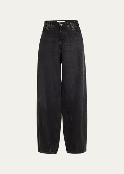 Haikure Bethany Wide-leg Jeans In Mid Black