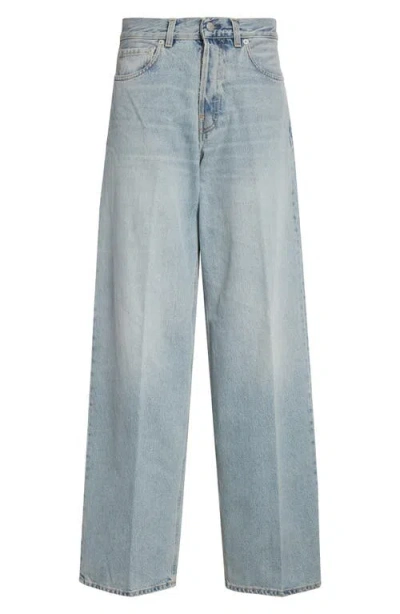 Haikure Bethany Wide Leg Jeans In Blue