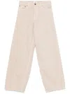 Haikure Bethany Wide-leg Jeans In Brown