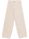 Haikure Bethany Wide-leg Jeans In Brown