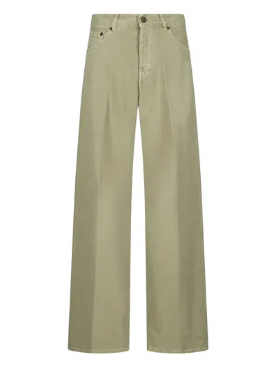Haikure Bethany Wide-leg Jeans In Green