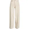 Haikure Bethany Wide Leg Jeans In Hazelnut