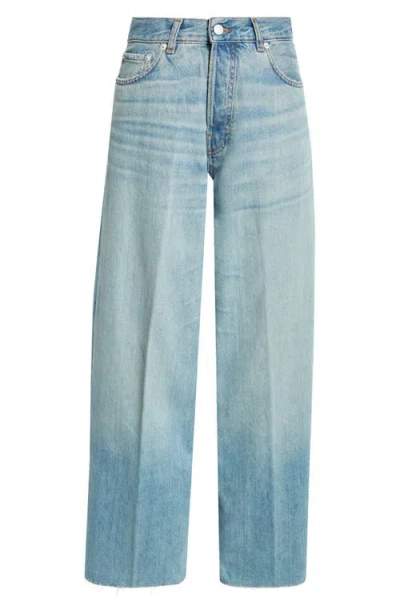 Haikure Bethany Wide Leg Jeans In Ionic Blue